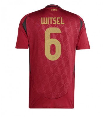 Bélgica Axel Witsel #6 Primera Equipación Eurocopa 2024 Manga Corta